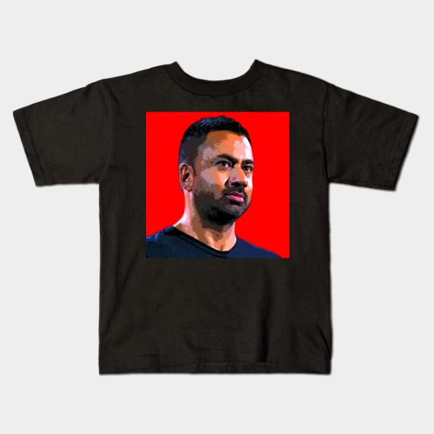 kal penn Kids T-Shirt by oryan80